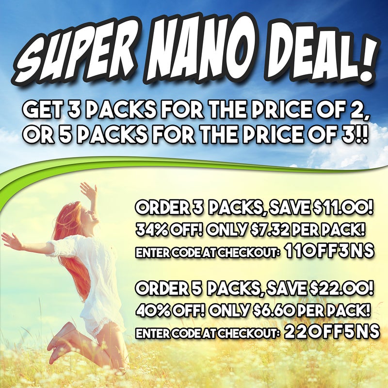 Life Miracle Nano Sponge Cleaning Sponges. Supersized Everyday Heavy Duty Household Kitchen and Dish Sponge. 2 Pack. 6 x 4 - Image 3